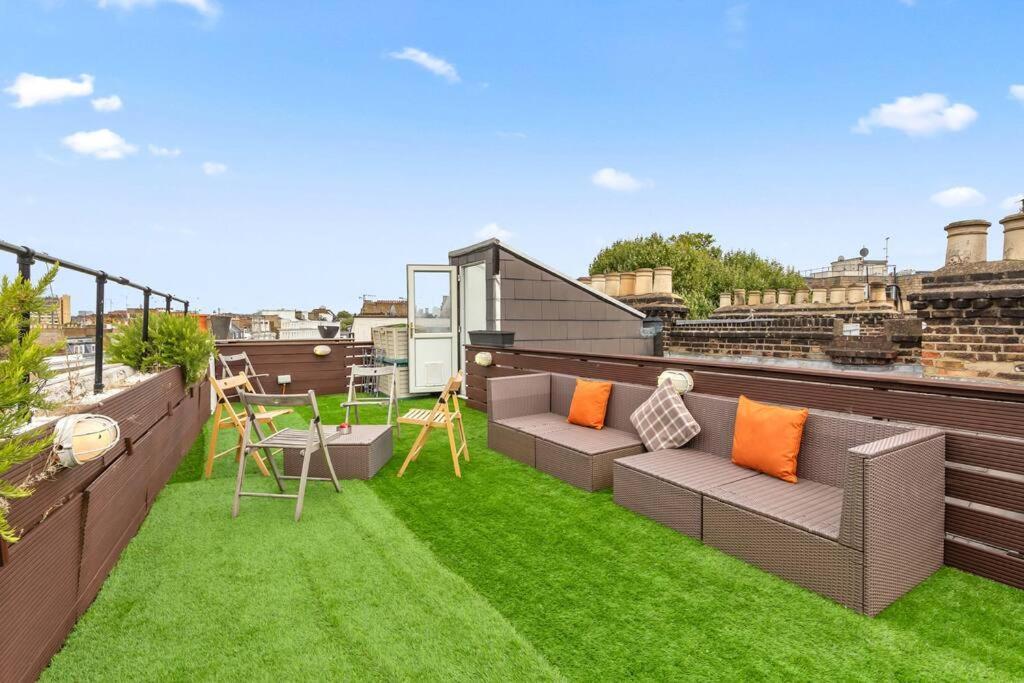 Spacious Sleep 11 With Terrace In Earls Court Ec99 Appartamento *