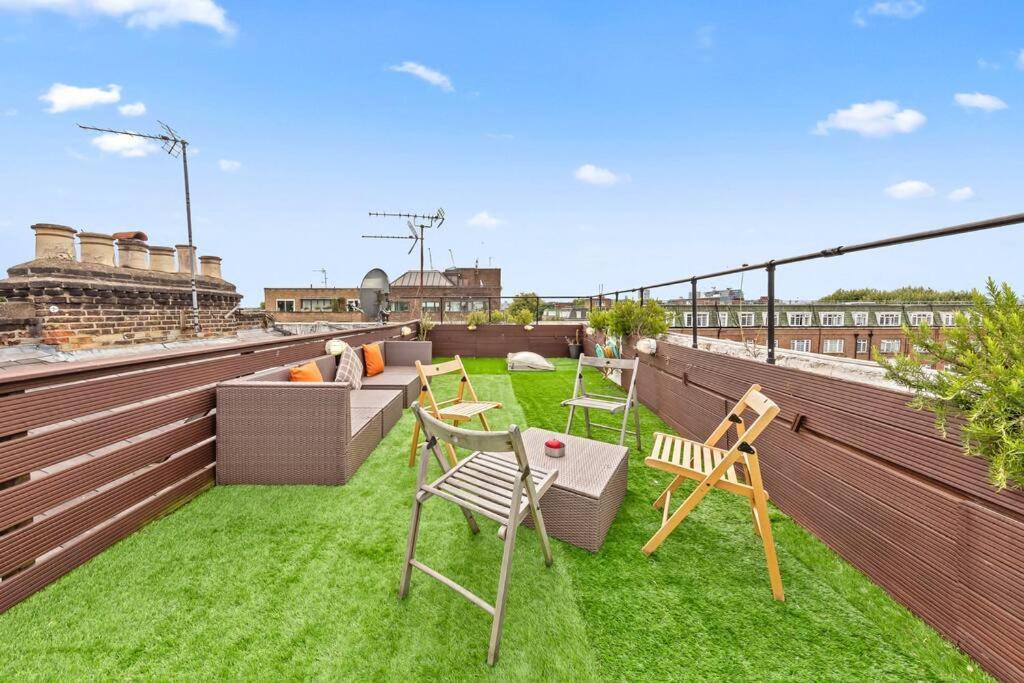 Appartamento Spacious Sleep 11 With Terrace In Earls Court Ec99 *